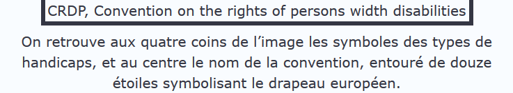 une image remplacée par le texte contenu dans son alternative