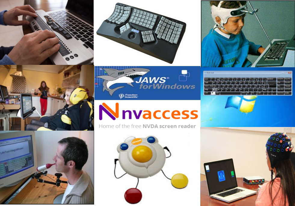 plage braille, LSF, sous-titrage, licorne, clavier virtuel